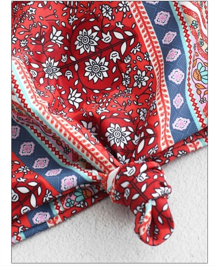 Women Printed Bikini Set Fashion Sexy Swimwear